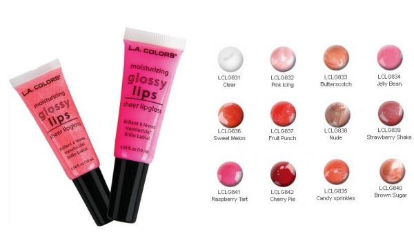 LA COLORS Sheer Tube Lip Gloss