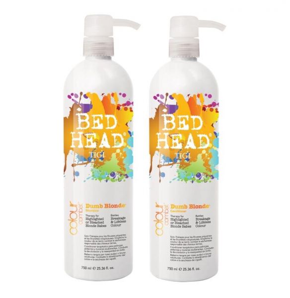 TIGI Bed Head Colour Combat Dumb Blonde Shampoo & Conditione